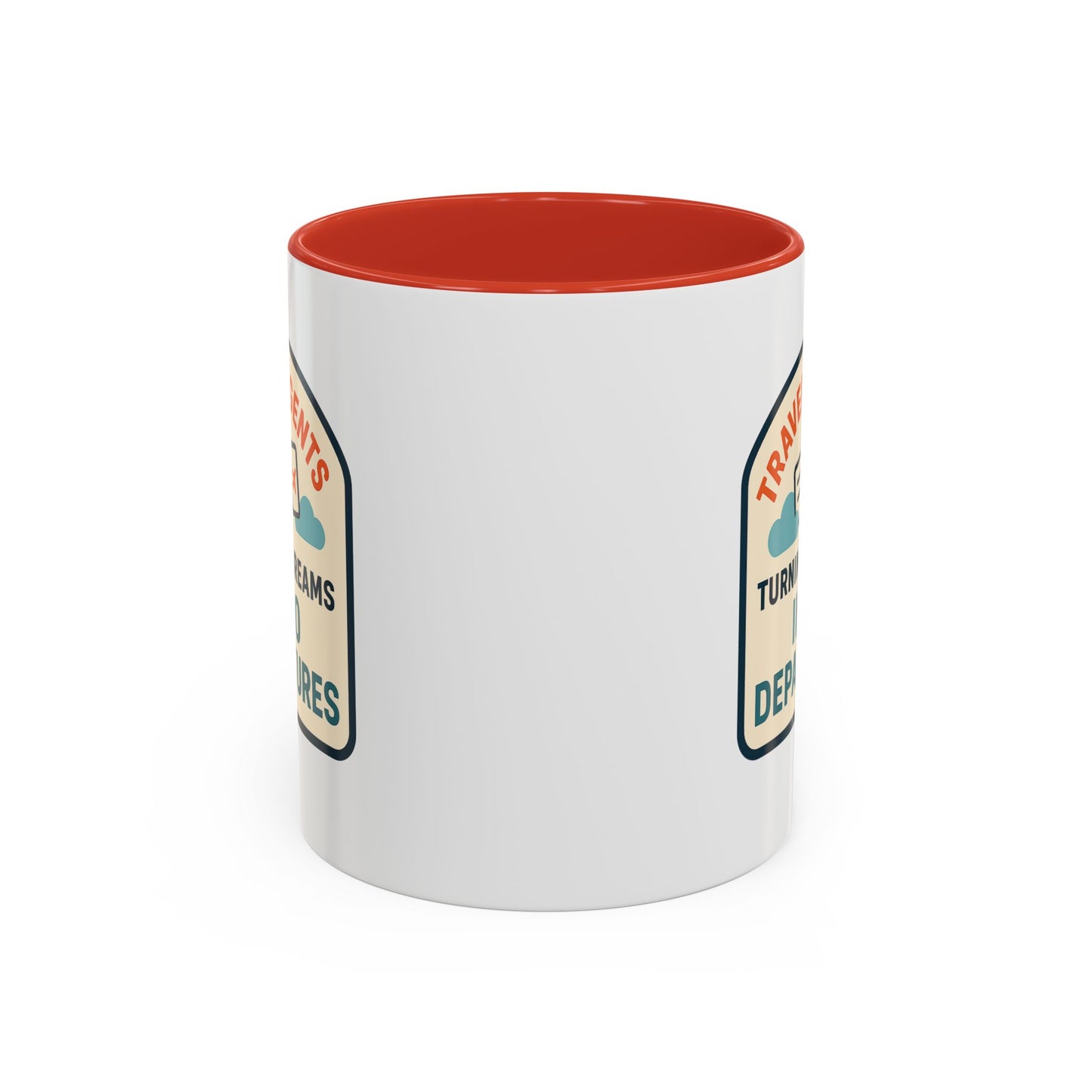 Travel Agents - Turning Dreams Into Departures Mug  11oz & 15oz with Vibrant Colors (NOT PERSONALIZED)