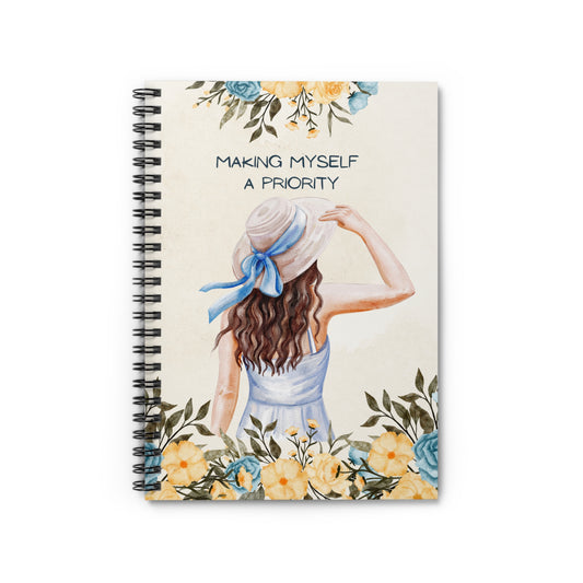 JOURNAL Making Myself A Priority Notebook
