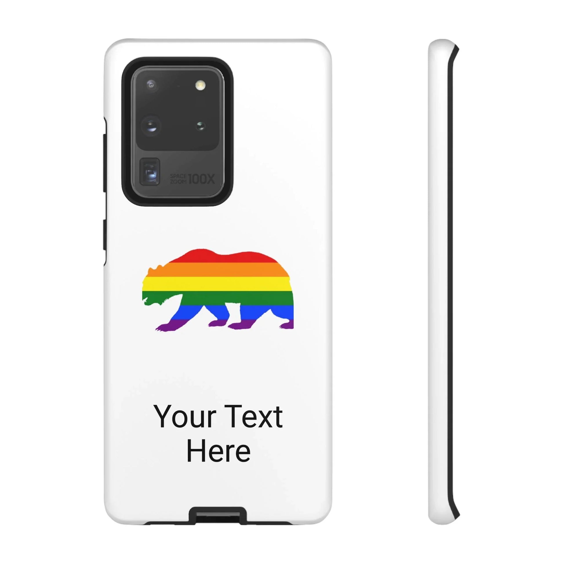 PRIDE BEAR Personalized Older Model Phone Cases - Tammy & Friends Travel