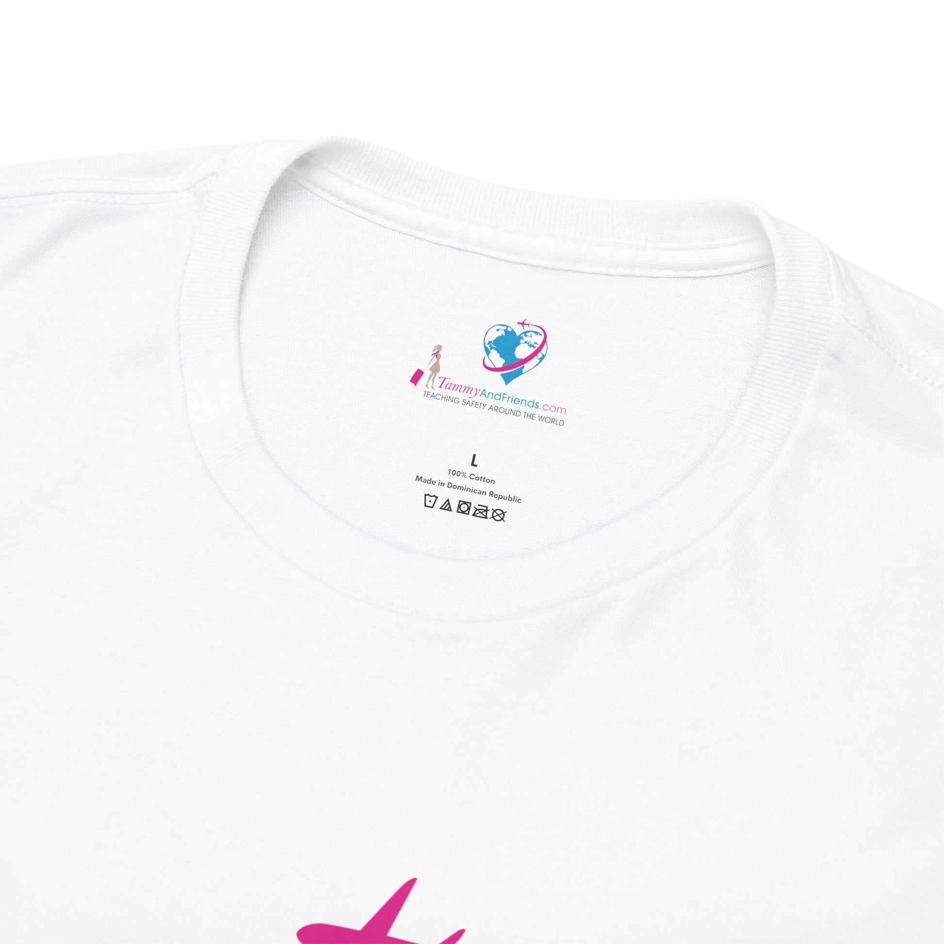 TAMMY'S TRAVEL - Unisex Tee - Tammy & Friends Vacation Wanderlust Apparel - Logo on the back! - Tammy & Friends Travel