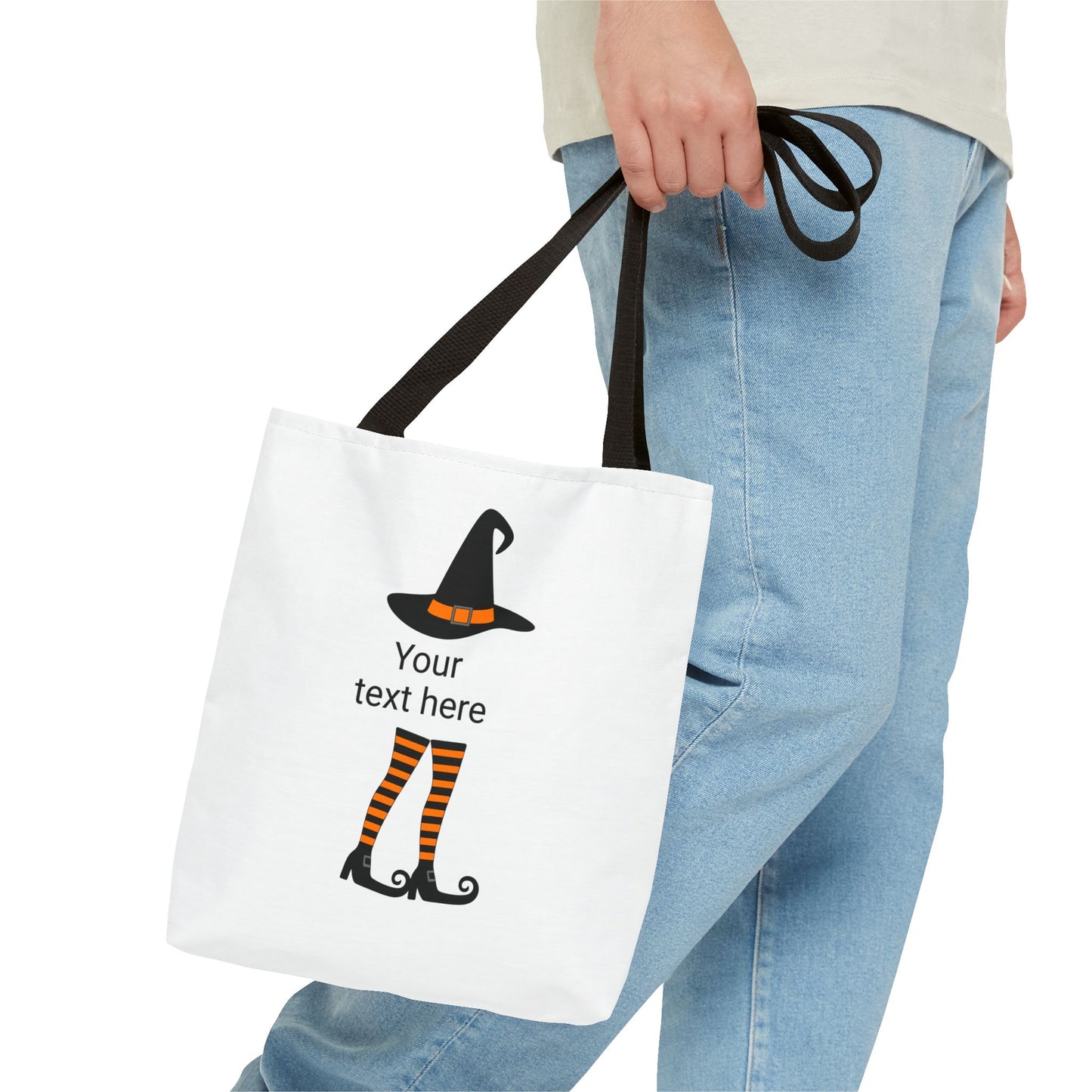 HALLOWEEN WITCH - Tote Bag. (CAN PERSONALIZE) - Tammy & Friends Travel