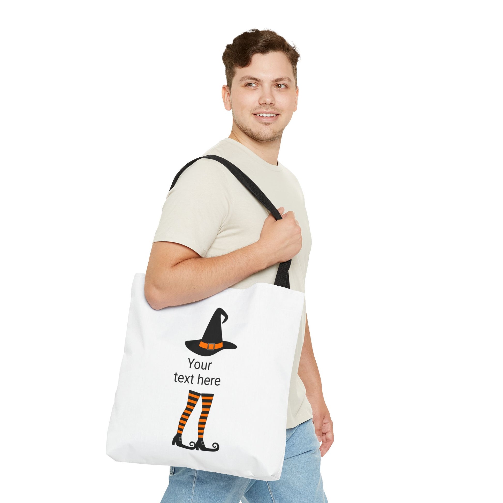 HALLOWEEN WITCH - Tote Bag. (CAN PERSONALIZE) - Tammy & Friends Travel