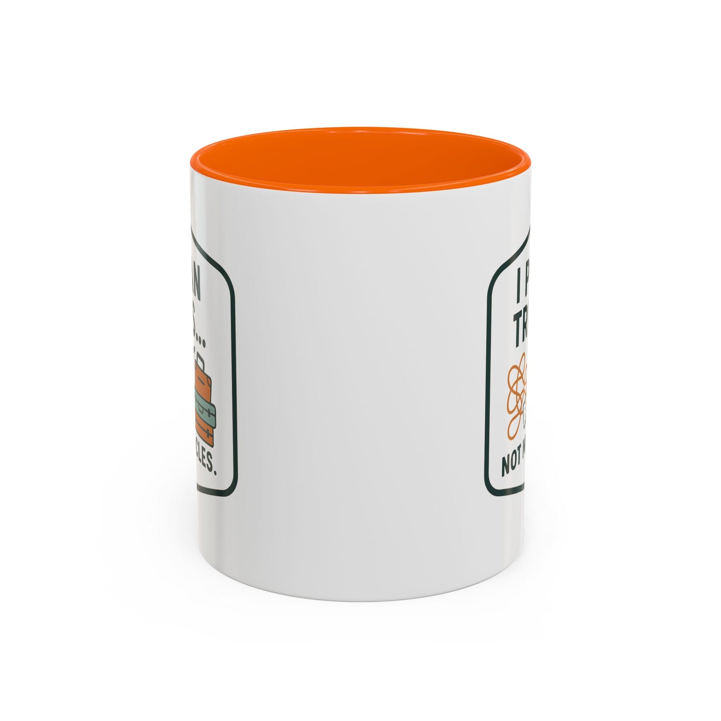 Travel Agent - I Plan Trips… Not Miracles Mug  11oz & 15oz with Vibrant Colors (NOT PERSONALIZED)