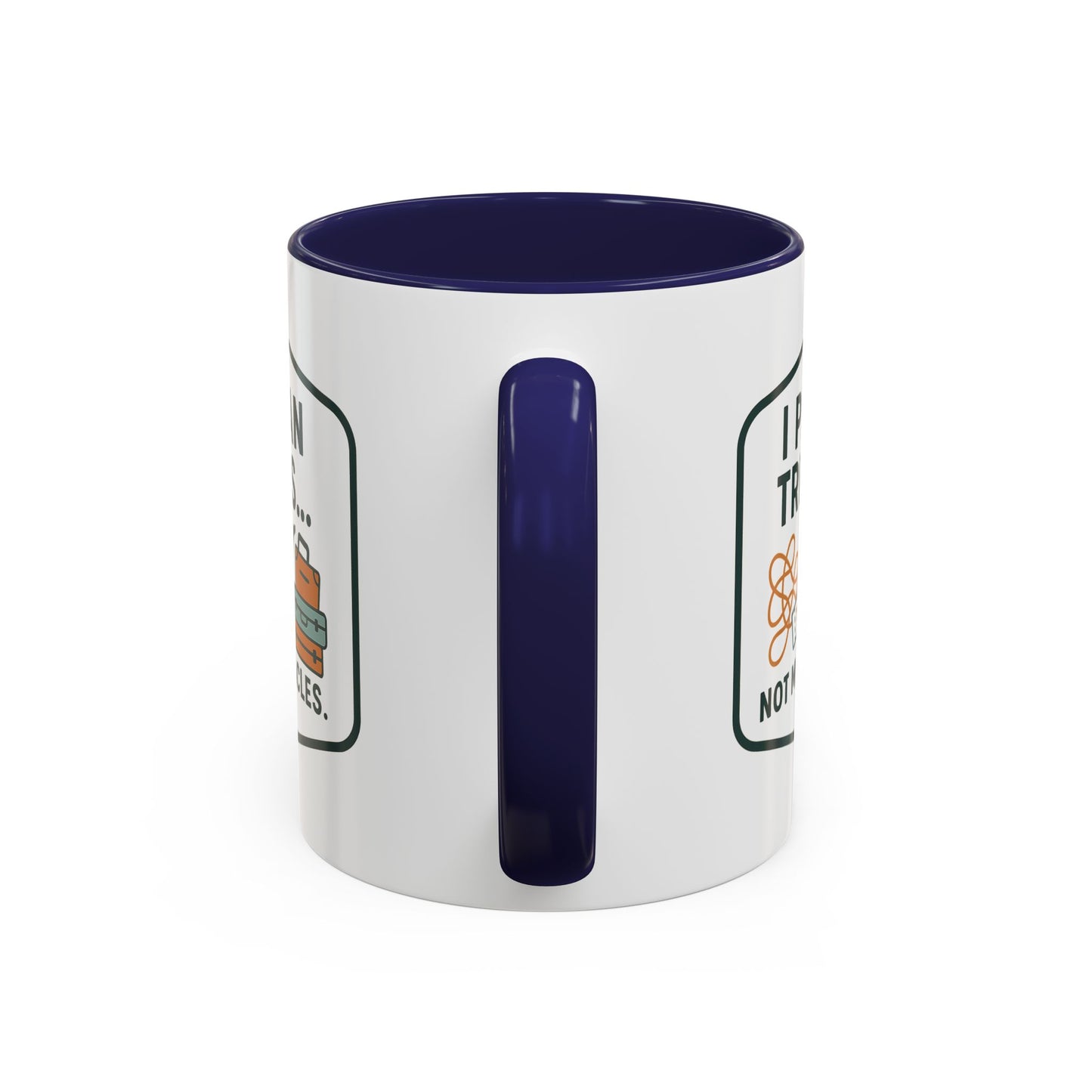 Travel Agent - I Plan Trips… Not Miracles Mug  11oz & 15oz with Vibrant Colors (NOT PERSONALIZED)
