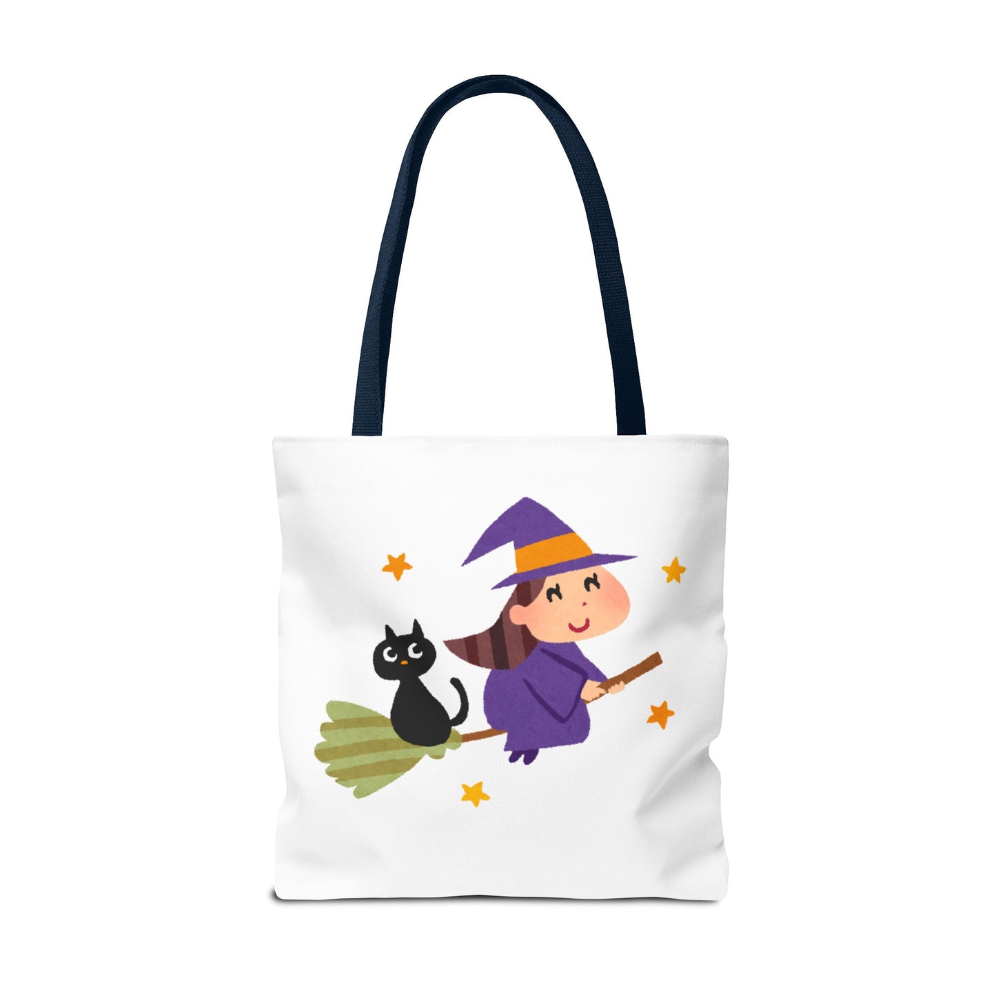 HALLOWEEN CAT and GHOST - Tote Bag. (CAN PERSONALIZE) - Tammy & Friends Travel