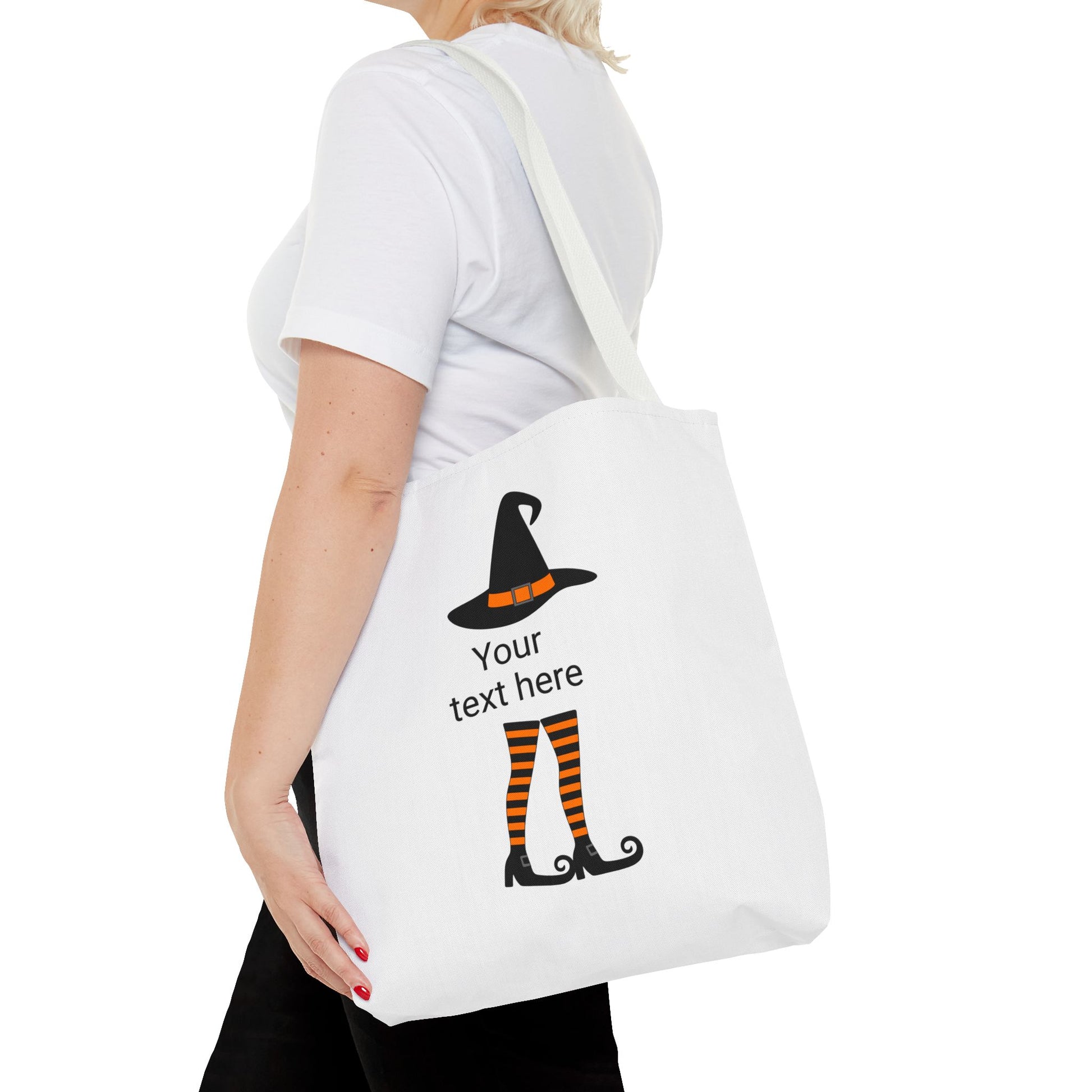 HALLOWEEN WITCH - Tote Bag. (CAN PERSONALIZE) - Tammy & Friends Travel