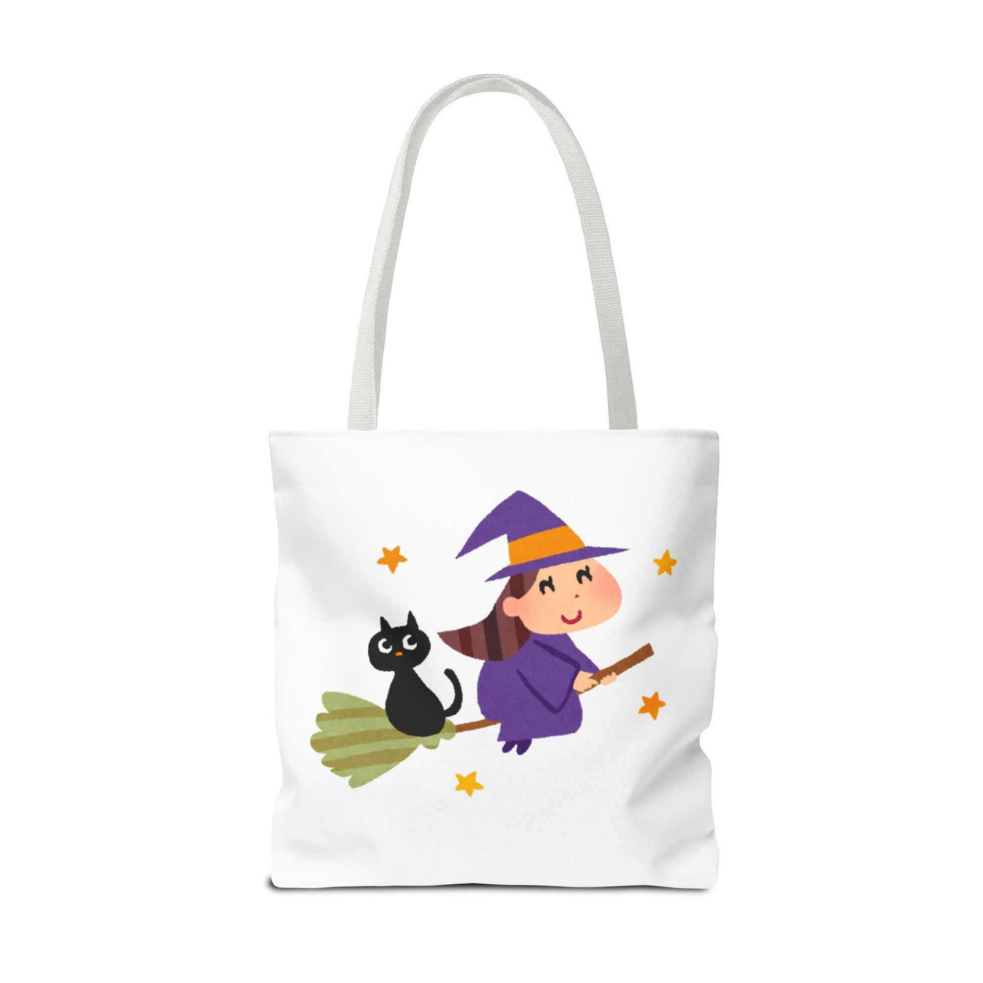 HALLOWEEN CAT and GHOST - Tote Bag. (CAN PERSONALIZE) - Tammy & Friends Travel