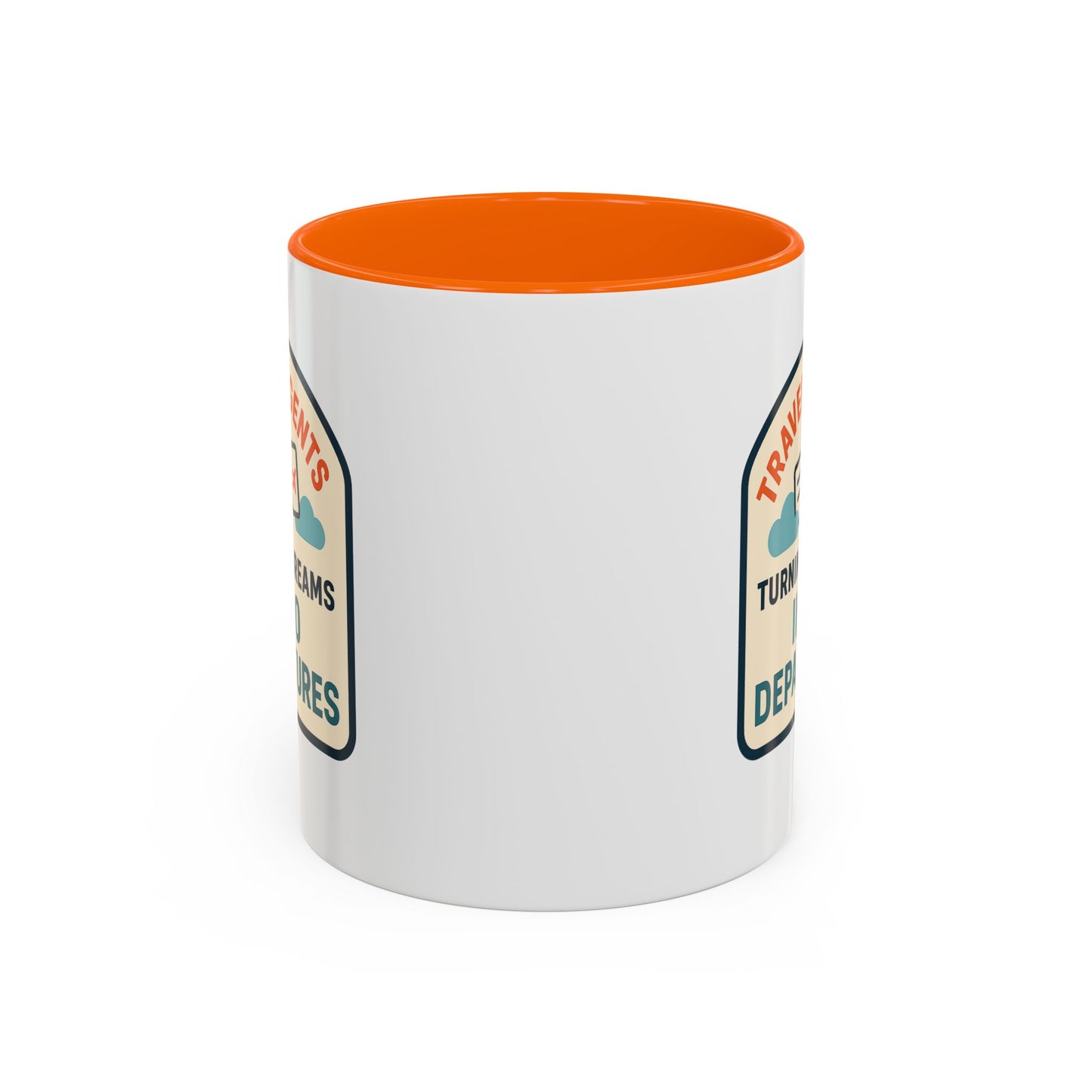 Travel Agents - Turning Dreams Into Departures Mug  11oz & 15oz with Vibrant Colors (NOT PERSONALIZED)
