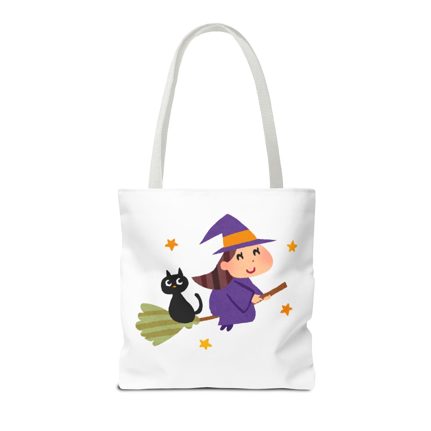 HALLOWEEN CAT and GHOST - Tote Bag. (CAN PERSONALIZE) - Tammy & Friends Travel