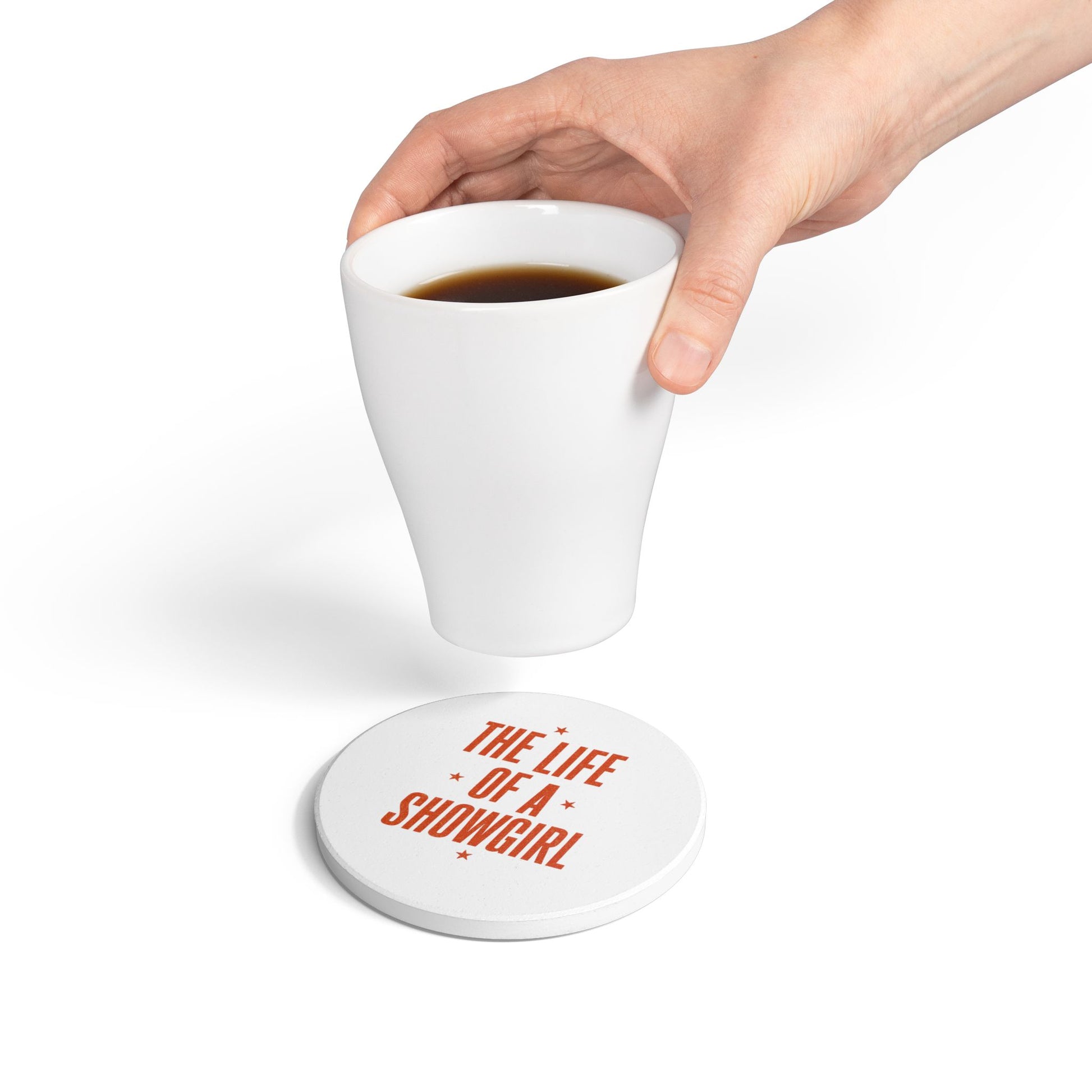 TAYLOR THE LIFE OF A SHOWGIRL - Ceramic Coaster - Tammy & Friends Travel