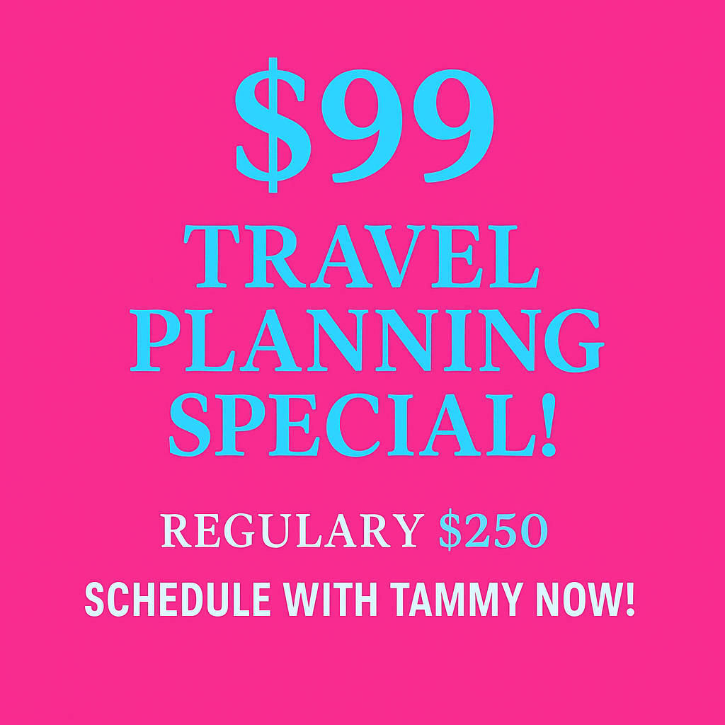 $99 Travel Planning Package