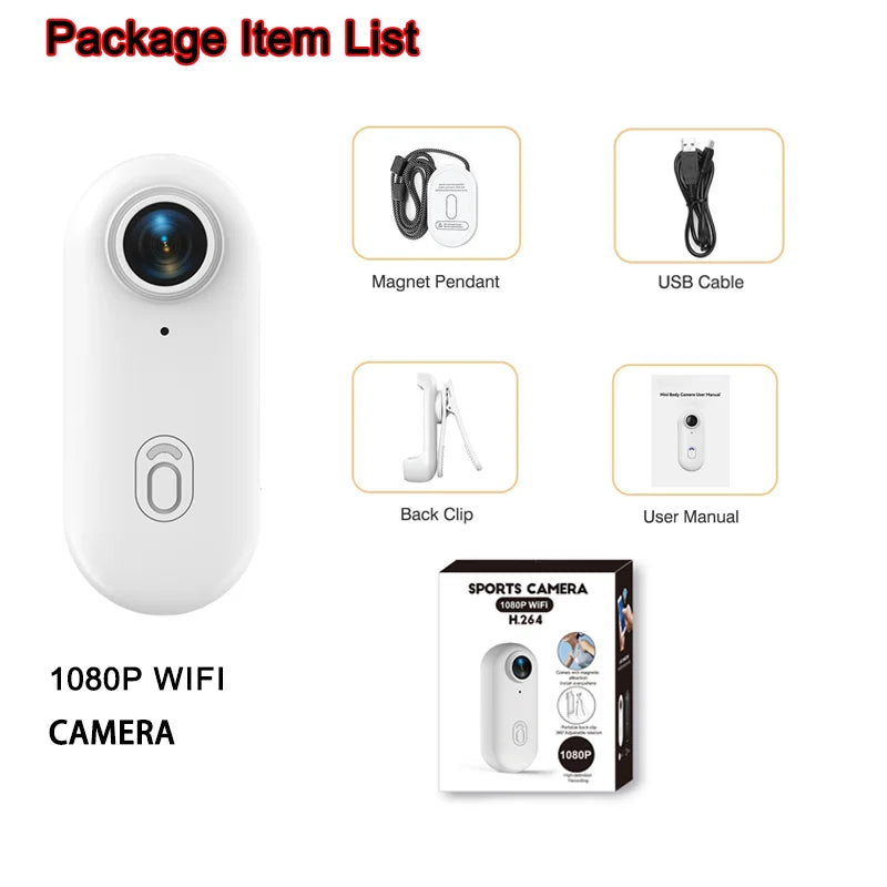 4K Mini Vlog Camera with WiFi